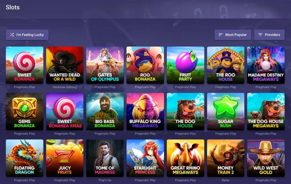 Roobet Casino Slots