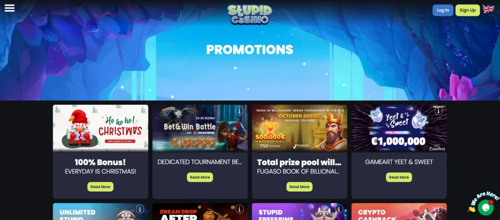 Stupid Casino Promotions